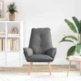 vidaXL Relaxacijska Fotelja Tamnosiva Tkanina | shoptok.hr
