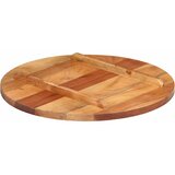 Stolna ploča od masivnog drva bagrema okrugla 25 - 27 mm 60 cm | shoptok.hr