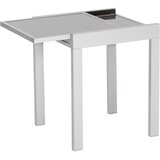 Gardenson VRTNA MIZA kovina, steklo srebrne barve | Shoptok.si