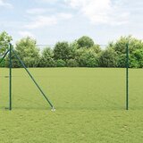 vidaXL heksagonalna ograja zelena 1.6x10 m jeklenka | Shoptok.si
