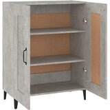  Komoda siva boja betona 69,5 x 34 x 90 cm od konstruiranog drva | shoptok.hr