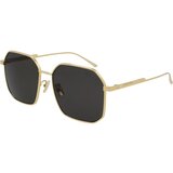 Bottega Veneta BV1108SA 001 ONE SIZE (58) Zlata/Siva Cene