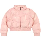 Ea7 Emporio Armani Prehodna jakna roza / bela