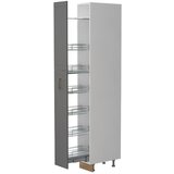 Jela ELEMENT ZA KUHINJO TARA K23-30-1KZ Z IZVLENIMI VRATCI-Grafit mat lak Cene