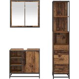  Set namještaja za kupaonicu 3 pcs Staro drvo 65 x 33 x 60 cm | shoptok.hr