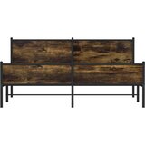  Metalni okvir kreveta bez madraca boja hrasta 180x200 cm | shoptok.hr