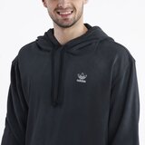Adidas duks sa kapuljacom ess+ dye hoodie black/white m