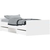  Kreveta s uzglavljem i podnožjem bijeli 90 x 200 cm | shoptok.hr