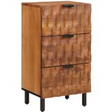  Kreveta Finš acacije smeđa 40 x 33 5 x 75 cm Čvrsto drvo manga | shoptok.hr