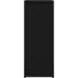  Komoda crni hrast 29,5x34x76 cm konstruirano drvo | shoptok.hr