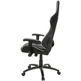 MID.YOU Gaming Stol League Pro, Črna, Bela | Shoptok.si