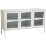 Premier Housewares Bijela željezna vitrina 140x80x45 cm Acier – Cijene