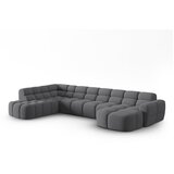 Micadoni Home Siva kotna sedežna garnitura Lisa – | Shoptok.si