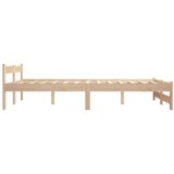  Posteljni okvir iz trdne borovine 140x200 cm, (20645706) | Shoptok.si
