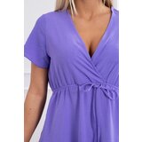Kesi Purple dress with a clutch neckline | shoptok.hr