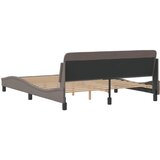  Okvir za krevet Dover smeđesivi 160x200 cm od tkanine | Eponuda.com