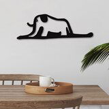 Wallity zidna dekoracija Elephant 14, 63x21cm, Crna | ePonuda.com