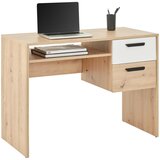 XXXL Pisalna Miza Basic Two, Barva Hrasta, 100x50 | Shoptok.si