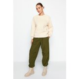 Trendyol Sweatshirt - Ecru - Regular fit
