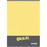 STREET Zvezek za dislektike A4, rumen, črtni (z robom), 52 listov | Shoptok.si