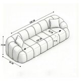 Atelier Del Sofa Četverosjed, Smeđa | Eponuda.ba