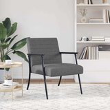  Fotelja Tamno siva 59 x 75 x 78 cm tkanina | shoptok.hr