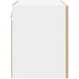 vidaXL Viseča omarica Riga Sonoma hrast in bela 50 x 31 x 40 cm | Shoptok.si