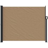  Bočna tenda na uvlačenje smeđesiva 160 x 500 cm | shoptok.hr