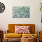  Plakat - Worn Floral Patterns in Muted Turquoises 60x40 Bez okvira | shoptok.hr