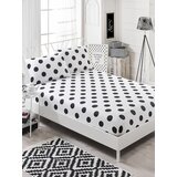 Lessentiel Maison set čaršava za francuski krevet, 65% pamuk, 35% poliester, crno-beli, 160 x 200 cm | Eponuda.com