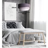  Duolla - Luster na sajli TRIO 1xE27/15W/230V, prečnik 45 cm, antracit/siva/bela | Eponuda.com