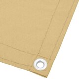 vidaXL Balkonsko platno peščeno 120x600 cm 100 % poliestrski oxford | Shoptok.si