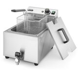  Električna Friteza Profi Line z Odtočno Pipo 8L, 230V/3500W, (305x515x354mm) | Shoptok.si