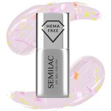 Semilac Top No Wipe Matt gelasti nadlak za matni izgled nijansa Peach Galaxy 7 ml | shoptok.hr