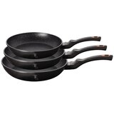 Shumee 3-DELNI set ponev. 20/24/28cm berlinger haus črna vrtnica BH-6158, (21385462) Cene