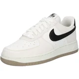 Nike Sportswear Nizke superge 'AIR FORCE 1' črna / bela