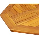 vidaXL Stolna ploča 60x60x2 cm osmerokutna od masivnog drva bagrema | shoptok.hr