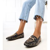 Gemre Black studded moccasins Lea | shoptok.hr