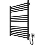  Kupaonski ljestvasti radijator HF GREENWICH 170W/230V 77x53 cm crni desni okrugli | Eponuda.com