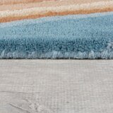 Flair Rugs Plavi ručno rađen vunen tepih 120x170 cm Abstract Flow – | shoptok.hr