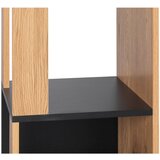 MID.YOU KOTNI REGAL 34/185/34 cm naravne barve, črna | Shoptok.si