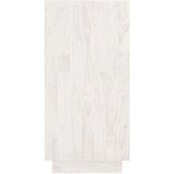 Ormarić za knjige bijeli 80 x 35 x 71 cm od masivne borovine | shoptok.hr