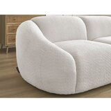 Bobochic Paris Bela sedežna garnitura iz tkanine bouclé 230 cm Tina – | Shoptok.si