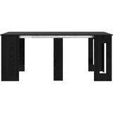  Blagovaonski stol 180 x 85 x 75 cm Konstruirano drvo Crni hrast | shoptok.hr