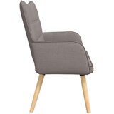  Kauč za dvoje Sivo-smeđa 115 x 61 x 87 cm tkanina | shoptok.hr