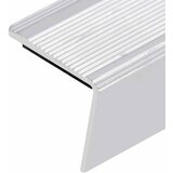  Rubnjaci za stepenice L-oblika 5 kom aluminijski 100 cm srebrni | Eponuda.ba