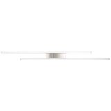  LED stropna svjetiljka u srebrnoj boji 8x110 cm Odio – | shoptok.hr