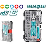 Total 55-delni set komplet izvijačev (TACSD30556) | Shoptok.si