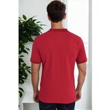 Dewberry T9561 MEN'S TSHIRT-BURGUNDY | shoptok.hr