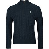 Polo Ralph Lauren Puloverji PULL DEMI ZIP EN MAILLE TORSADEE pisana Cene